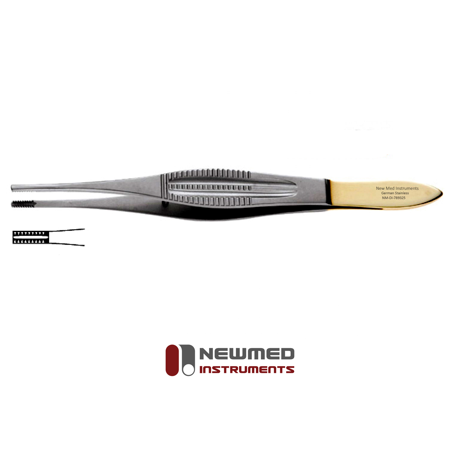 CastroviejoBrown Tissue Forceps New Med Instruments